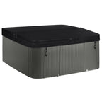 LS700DX Pillow Bundle - 7 Person, 90-Jet, 220-Volt, Sea Salt/ Coastal Gray with Spa Pillows Included!