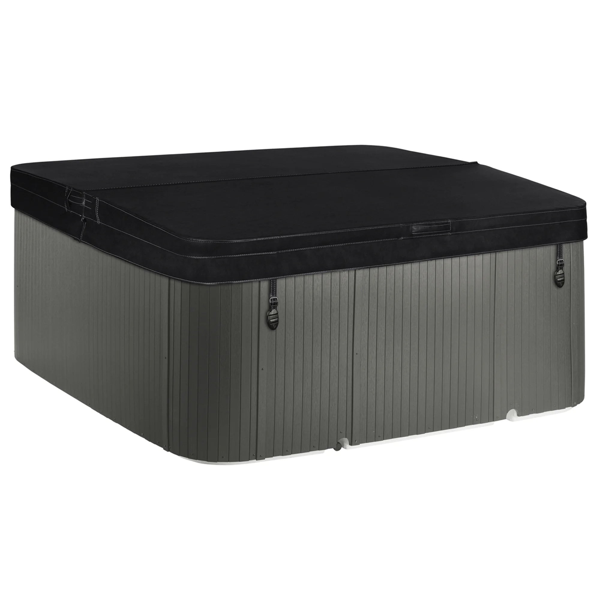 LS700DX Pillow Bundle - 7 Person, 90-Jet, 220-Volt, Sea Salt/ Coastal Gray with Spa Pillows Included!