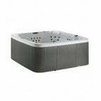 LS700DX Pillow Bundle - 7 Person, 90-Jet, 220-Volt, Sea Salt/ Coastal Gray with Spa Pillows Included!